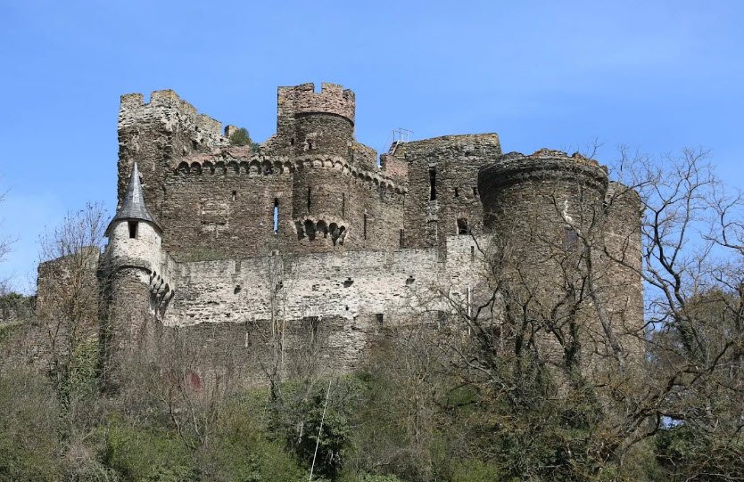 Burg Reichenberg, Reichenberg, Rhineland-Palatinate, Germany, Germany